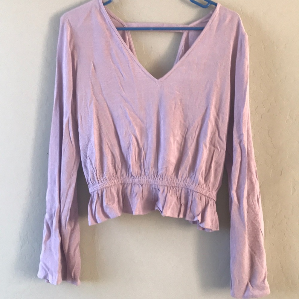 Lavender Express Blouse NEW WITH TAGS